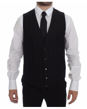 Streepjeswol Vest Gss12032
