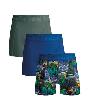 Muchachomalo Jongens Boxershorts - 3 Pack - Boys Onderbroeken