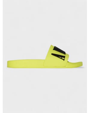 Amiri Rubber Classic Logo Pool Slide Volt