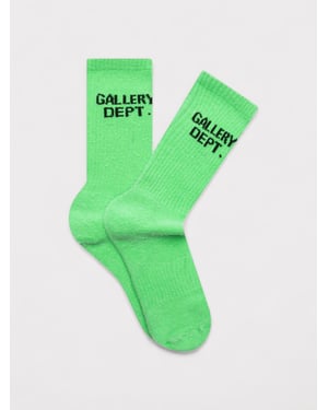 Gallery Dept. Clean Socks Flo Green