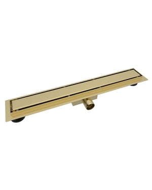 Vtw Living douchegoot rvs mat 80 cm geschikt om te betegelen