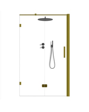 Vtw Living stijlvolle nisdeur deur rechts 100200 cm nano coating