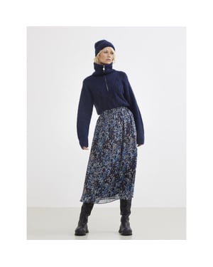 Catwalk Junkie Skirt cloudy leaves