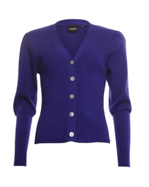Poools Vest 413107-blauw
