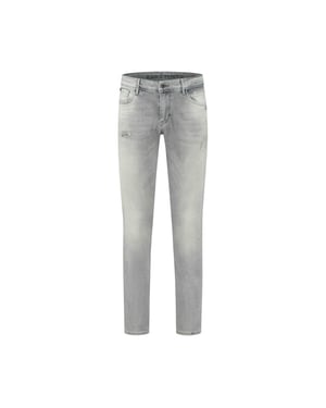 Purewhite Jeans the jone grijs
