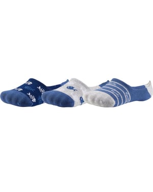 In Control 866 3pack sneakersocks fish