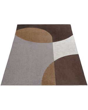 Veer Carpets Vloerkleed eli brown 160 x 230 cm