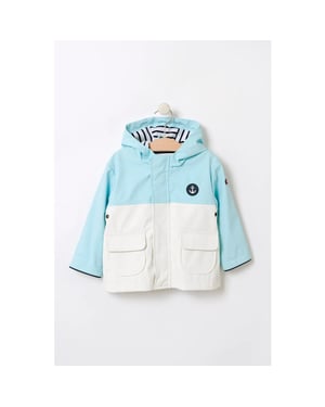 Batela Baby regenjas schoorl seaglass-wit -