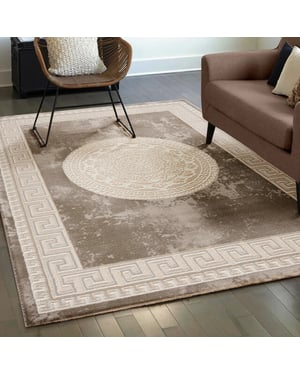 Muratap Harmony laagpolig vloerkleed medaillon 160x220cm