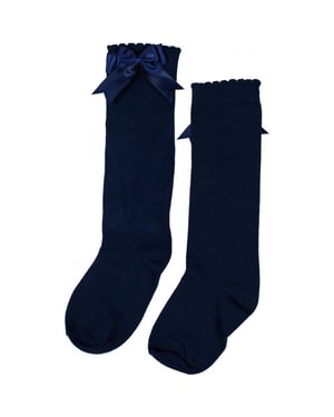 In Control 876-2 knee socks navy