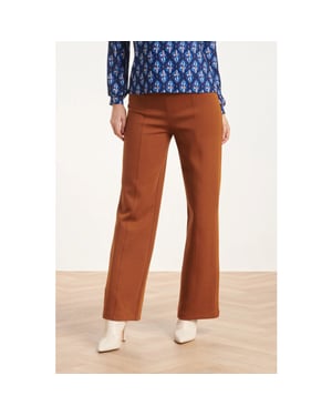 Smashed Lemon 24590 stretchy flared broek |