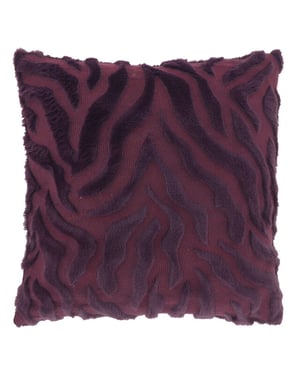 Unique Living sierkussen fenna 45x45cm dark purple