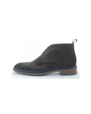 Giorgio Giorgio 85804  donker grijze suede veterschoen