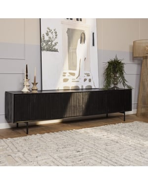Starfurn tv meubel madison black 210 cm