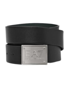 EA7 Riem belt w23 duffel zwart