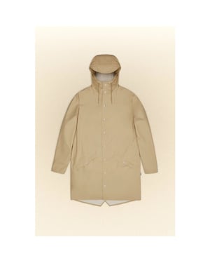 Rains Long jacket sand 556140
