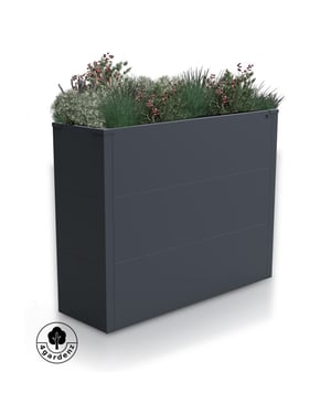 4gardenz ® plantenbak verhoogde bodem bloembak 100x30x77 cm