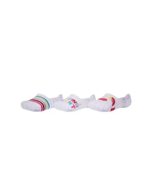In Control 866-3 fancy sneaker socks rainbow