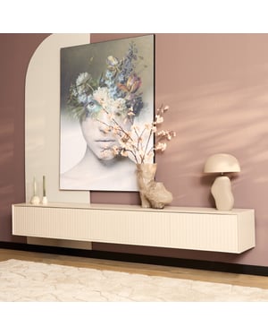 Starfurn zwevend tv meubel madison sand 240 cm