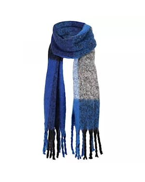 Sarlini Sjaal 00078 kobalt blue