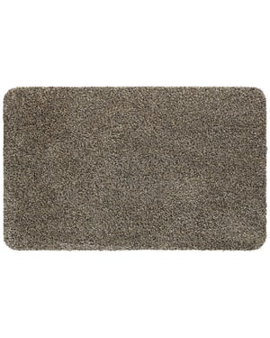Veer Carpets Wasbare deurmat aqua stop 60 × 100 cm granite