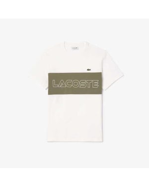 Lacoste T-shirt tee 01 s24 fluor diverse