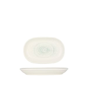 ID Fine Serveerschaal glacier porselein 18 cm set van 2