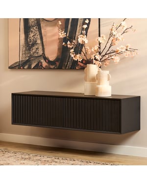 Starfurn zwevend tv meubel madison black 120 cm