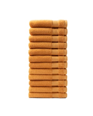 DoubleDry Handdoeken set 50 x 100 cm 12 stuks 100% zacht katoen 500 g/m2 -