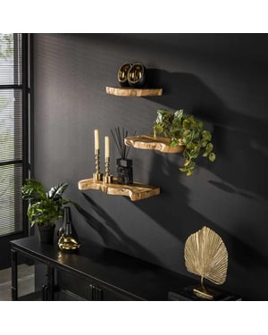 Hoyz wandschap natural line set van 3