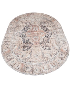 Veer Carpets Vloerkleed mahal beige 00 ovaal 160 x 230 cm