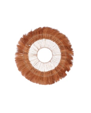 Furnilux Furni-surya wandornament bananenvezel Ø70 cm