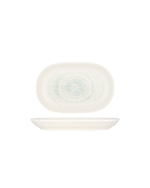 ID Fine Serveerschaal glacier porselein 23 cm set van 2
