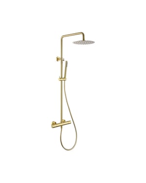 Vtw Living regendouche set met thermostatische mengkraan - 30 cm
