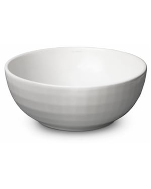 Vtw Living waskom rond mat keramiek opbouwwaskom 40 cm