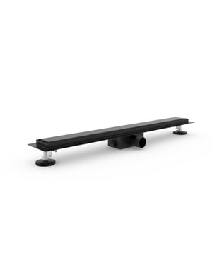 Vtw Living douchegoot rvs mat 80 cm geschikt om te betegelen