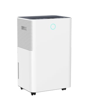 Vtw Living Slimme luchtontvochtiger 16 liter compact v2.0 wifi carbon filter wit -