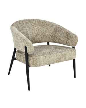 Livingfurn fauteuil dilan venga liver 72.5x73x75cm