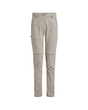Craghoppers Dames/Dames Pro III Nosilife Convertible Broek (Zachte champignon)