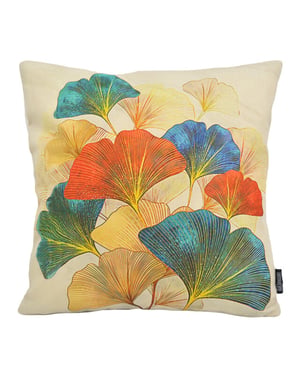 Gek op kussens! Ginkgo #3 | 45 x 45 cm | kussenhoes | katoen/linnen