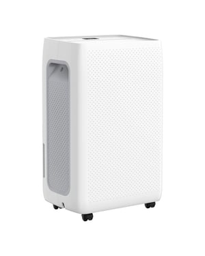 Vtw Living Slimme luchtontvochtiger 20 liter compact v2.0 wifi carbon filter wit -