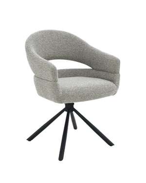 Livingfurn eetkamerstoel linn set van 2 62x58x85cm