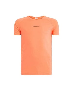Purewhite Polo shirt 19 coral oranje