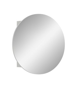 Furnilux Riff spiegelkast rond nb