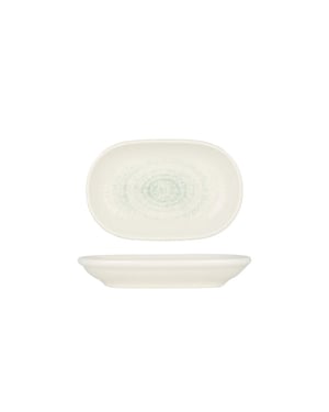 ID Fine Serveerschaal glacier porselein 14 cm set van 2