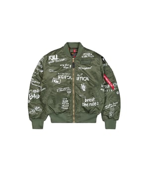 MA-1 Peace Bomber Jacket