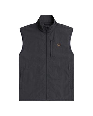 Fred Perry Heren Anker Gilet (Grijs)