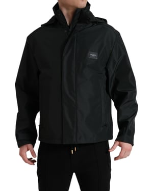 Hooded Jacket Zwart