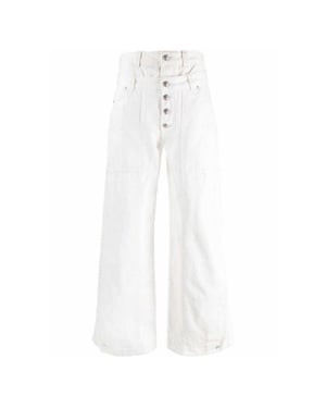 Diesel Dames/Dames D-Laly-SP Uitlopende Jeans (Wit)