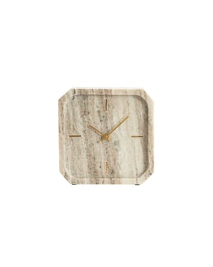 Light & Living klok pablia 20.5x6x20.5 cm -